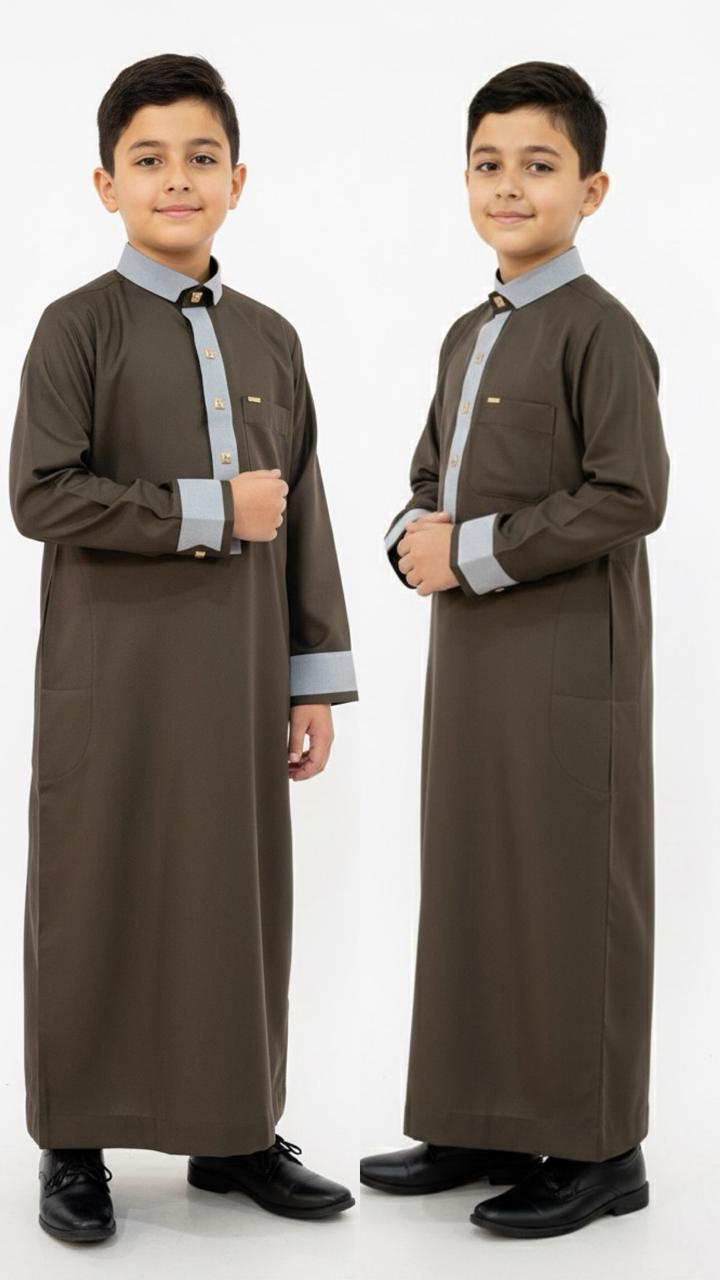 Kids Thobe Carob