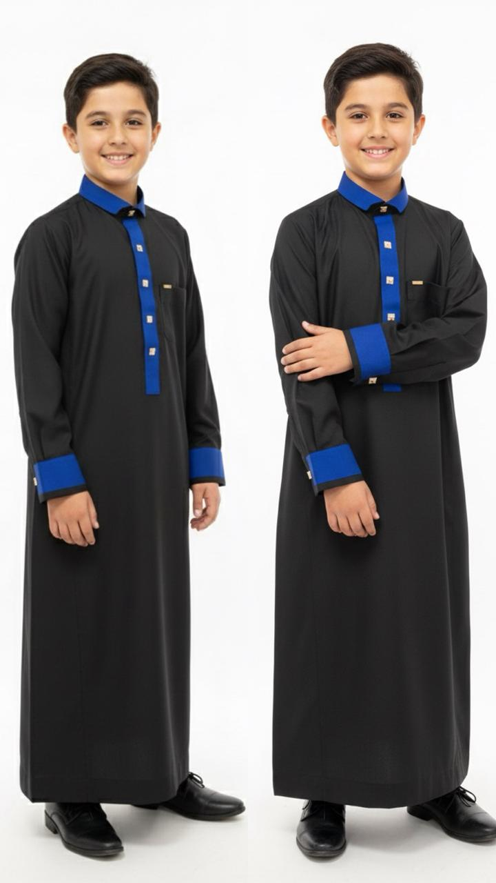 Kids Thobe Misc with Contrast